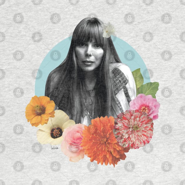 Joni Mitchell Collage by luliga